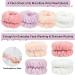 Shintop 8 Pieces Face Wash Bracelets - Purple White Lotus Pink & Adzuki Red | International Shipping Available - Buy Online on GoSupps.com