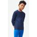 DEVOPS Youth Boys 2-3 Pack Compression Long Sleeve Shirts - Large - Black/White/Navy - Buy Online on GoSupps.com