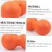 Ultechnovo 3 STK Peanut Massage Balls - Deep Tissue Muscle Roller | Hand Therapy & Exercise Aid - Buy Online on GoSupps.com
