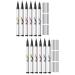 Healvian 12 Pcs Eye Liners Eyeliner Pen for Women Neon Liquid Eyeliner Colored Eyeliners Eye Makeup Abs