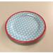 Family Restaurants Hotel Kitchens 22cm Plates Discs and Exquisite Tableware Placement (Points) Light blue checkered plate - Buy Online on GoSupps.com