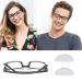 Jitnga 12 Pairs Glue D-Shaped Nose Pads - Non-Slip Soft Silicone Self-Adhesive for Glasses & Sunglasses - 19mm Transparent - Buy Online on GoSupps.com