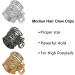 Ponytail Clip High Ponytail Holder Hair Clips Medium Hair Claw Clips 1.4 Inch Metal Claw Clips for Thick Hair Shark Hair Clips for Thick Long Hair(3 Colors). - Buy Online on GoSupps.com