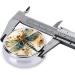 Golden Dragonfly Mini Pill Box - Decorative Portable Storage for Vitamins & Supplements - Buy Online on GoSupps.com