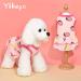 Yikeyo Small Dog Girl Dress Fruit Pattern Tutu Skirt Summer Clothes for Pet Puppy Cat Apparel 2 Pieces (Large(8.8lb-14.3lb)  Strawberry + Pear) Large(8.8lb-14.3lb) Strawberry + Pear - Buy Online on GoSupps.com