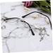 Ifundom Child Sunglasses - Stylish Metal Decorative Glasses for Kids | Punk Gold Lentiless Versions | International Shipping Available - Buy Online on GoSupps.com