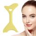 ELOISA Eyeliner Aid Portable and Lightweight Eyeliner Stencils - Mascara Applicator Tool for Winged Eyeliner Lashes Lip Liner Eyeliner Stickers for Beginners Yellow