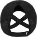 Koreshion Women's Criss Cross Ponytail Baseball Cap - Adjustable High Messy Bun Ponycap - Quick Drying Mesh Hat in Black - Buy Online on GoSupps.com