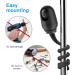 Holaca Flexible Baby Monitor Holder for Nooie 2K Surveillance Camera - Secure & Adjustable | WiFi Compatible (Black) - Buy Online on GoSupps.com