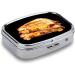 Grilled Cheese Sandwich Pill Box | 2 Compartment Portable Organizer for Vitamins & Medications - Buy Online on GoSupps.com