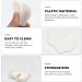 UPIQNG 4 Pcs Shot Pain Reducer Reusable Pain Relief Sheet Hurt Blocker Plastic Immunization Shooting Assist Shot Pain Blocks for Adults Kids White - Buy Online on GoSupps.com