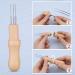 Felting Needle with 3 Needles Tool Needle Felting Supplies  Wool Felting Supplies Needle Felting Tool with Finger Protector for Home Craft Work - Buy Online on GoSupps.com