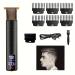 Hair Clippers for Men Clippers for Hair Cutting Cordless Barber Hair Trimmer Electric T-Blade Grooming Kit for Beard Head and Face Shaver