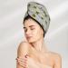 Cheerful Bumble Bees & Daisies Microfiber Hair Towel - Super Absorbent Coral Velvet Wrap for Long Curly & Thick Hair - Quick Dry Hair Cap for Women - Buy Online on GoSupps.com