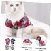 Buy Nusitou 4-Piece Pineapple Summer Pet Shirt Set for Dogs | Stylish Hawaiian Costumes for Golden Retrievers & Small Breeds - XS - Buy Online on GoSupps.com