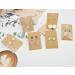 Yuronam 120 Set Earring Holder Cards with Self Sealing Bags & Earring Backs | Necklace Display Cards (Kraft, 3.5 x 2.3 Inches) - Buy Online on GoSupps.com