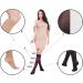 Unknown Knee High Compression Stockings 140 Den 18-22 mmHg - Closed Toe S-XL 35-38 - Beige | International Shipping - Buy Online on GoSupps.com