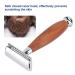 Manual Razor with Wooden Handle - Premium Detachable Razor for Men | International Shipping Available - Buy Online on GoSupps.com