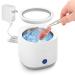 Anbbas Retainer Ultrasonic Dental Cleaner Denture Bath Cleaning Machine Kit 180ML SUS304 Tank for Aligner Braces Mouth Guards and Retainers Cleaner K2.0