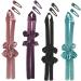 No Heat Curls Ribbon Hair Rollers Keeps Hair Undamaged Make You Unknowingly Beautiful Plush Heatless Curler Save For Tim Hair Curlers Rollers For Hair No Heat Black - Buy Online on GoSupps.com