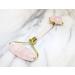 Rose Quartz Double Roller Face Roller