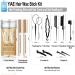 YIAE Hair Wax Stick Kit - Non-Greasy Pomade for Flyaways & Edge Control | International Shipping Available - Buy Online on GoSupps.com
