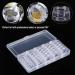 Nail Art Tip Display Box - 25 Transparent Storage Organizer for Salon | Sequin Glitter Accessories - Buy Online on GoSupps.com