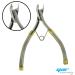 YNR Professional Grade SS Cuticle Nail Nipper. Scissors Style Trimmer Design. Nail Art Clipper with Polished Steel Finish Durable Manicure Tools & Cuticle Clippers for Manicure - Buy Online on GoSupps.com