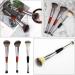 Hemoton 3pcs Double-ended Makeup Brush Blush Brush Cosmetic Supplies Makeup Blush Make up Kit Wooden Handle - Buy Online on GoSupps.com