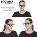SOOLALA The Reading Glasses Company Blue Light Blocking Womens Reading Glasses Tea 3.5 x - Buy Online on GoSupps.com