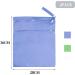 Wet Bag Waterproof Reusable with Two Zipper Pockets for Wet Clothes - Ideal for Swimming, Beach, Pool, Gym - KONUNUS - Buy Online on GoSupps.com