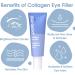 Proto-col - Hydrating Collagen Eye Cream Boosts Brightens and Moisturises Puffy Bags Dark Circles and Crow's Feet for Younger Looking Skin Made with Hyaluronic Acid and Vitamin C (20ml) - Buy Online on GoSupps.com
