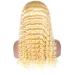 Buy 16 Inch Blonde Lace Front Wig - 100% Real Brazilian Deep Wave Hair 150% Density Bleached Knots & Baby Hair - Perfect for Women - Buy Online on GoSupps.com