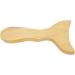 Verdant Touch Wood Gua Sha Board - Natural Body Massage Tool for Muscle Relaxation & Tiredness Relief | 17.8 cm - Buy Online on GoSupps.com