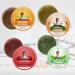 Pack of 4 Natural Shampoo Bars Orange Strawberry Vanilla Aloe Vera Organic Vegan Sulfate-Free Eco-Friendly Hydrating Nourishing Anti-Dandruff Long-Lasting