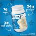 Quest Vanilla Milkshake Protein Powder Bundle 24g Protein 1g Sugar 3 & 1.6 Pound Low Carb Gluten Free 43 & 23 Servings - Buy Online on GoSupps.com