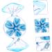 MUSISALY Colored Glaze Candy House Decorations for Home Candy Adornment Hand Blown Figurines Home Decor Glass Blue 6x2.9cm - Buy Online on GoSupps.com