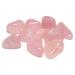 Healing Crystals India Chakra Crystals Healing Stones Natural Crystals Gemstones Spiritual Stones Reiki Healing Chakra Balancing Metaphysical Healing Polished Tumbled Stones (10 Rose Quartz) 10 Rose Quartz