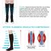 Shop Acwoo Compression Stockings for Men & Women - Medical Knee Socks for Thrombosis Flight & Running (S-M Gray) - Buy Online on GoSupps.com