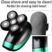 5D 5-in-1 Rechargeable Head Shaver for Men - Waterproof Rotary Razor & Beard Trimmer - Buy Online on GoSupps.com