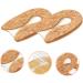6 Pairs Reusable Transparent Silicone Heel Pads - Comfortable Heel Protectors for Women - Buy Online on GoSupps.com