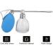 Hair Building Spray Applicator Professional Silicone Glass Alloy Pump Nozzle Hair Loss Sprayer Applicator Portable Hairdressing Tools for Women Men - Buy Online on GoSupps.com