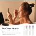 Hemoton 8pcs Silicone Lip Brush Eyeshadow Brush Make up Lipstick Brush Silicone Makeup Applicator Eyeshadow Lip Mask Applicator - Buy Online on GoSupps.com