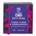 BeYou CBD Bath Bomb - Ylang Ylang & Sandalwood with Red Rose Petals | 100% Pure & Natural Oils | 100mg CBD | Soothe Relax & Restore Sore Muscles