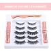 Ggokok 5 Pairs Reusable Magnetic Eyelashes & 2 Tubes of Eyeliner Kit - No Glue Needed - Style 1 - Buy Online on GoSupps.com