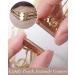 OHINGLT Layered Necklace Clasp - 18K Gold and Silver Separator for Women - Triple Gold - Multiple Clasps for Layering - Buy Online on GoSupps.com