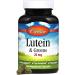 Carlson - Lutein & Greens 20 mg Vision Support & Eye Function Antioxidant 180 Vegetarian Capsules - Buy Online on GoSupps.com