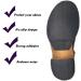 Non-Slip Shoe Sole Protectors for High Heels & Leather Shoes - Cushion Bottom Grip Pads | International Shipping - Buy Online on GoSupps.com