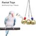 Eunewr Bird Toys for Parrots - 7-Piece Wooden Swing & Climbing Hammock Set for Conures Macaws & Finches - Perfect for Your Feathered Friends! - Buy Online on GoSupps.com