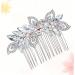 Mikinona 1pc Bridal Hair Comb Bride Hair Clip Womens Hair Clips Wedding Hair Comb Elegant Headwear Hair Jewels for Women Goody Hair Clips for Women Hair Combs for Women Rhinestone Hair Comb - Buy Online on GoSupps.com
